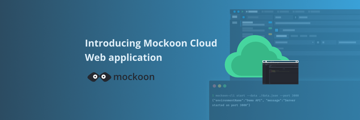 Mockoon web user interface in a browser