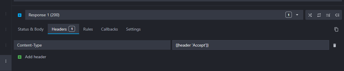 add a templating helper in the header value