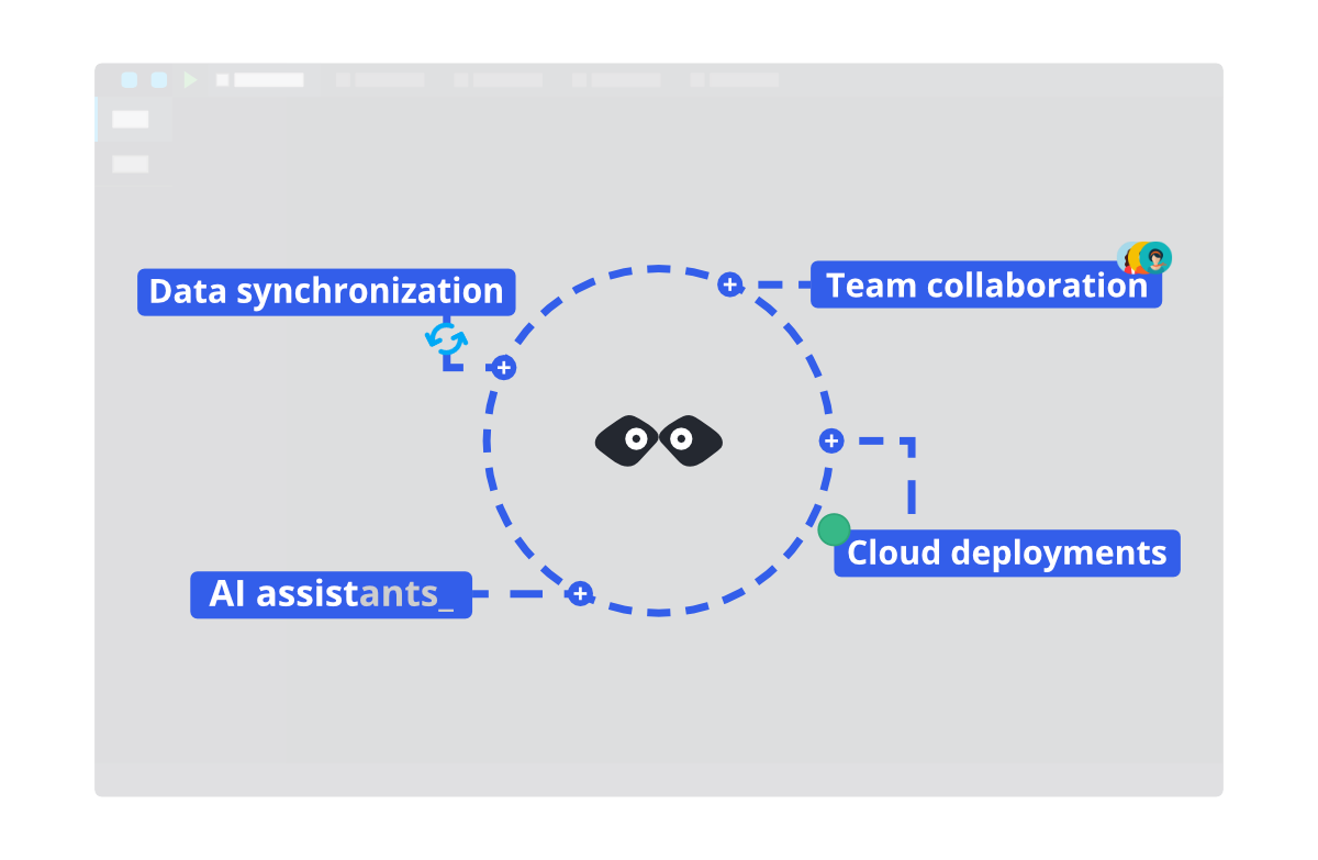 mockoon cloud feature linked together